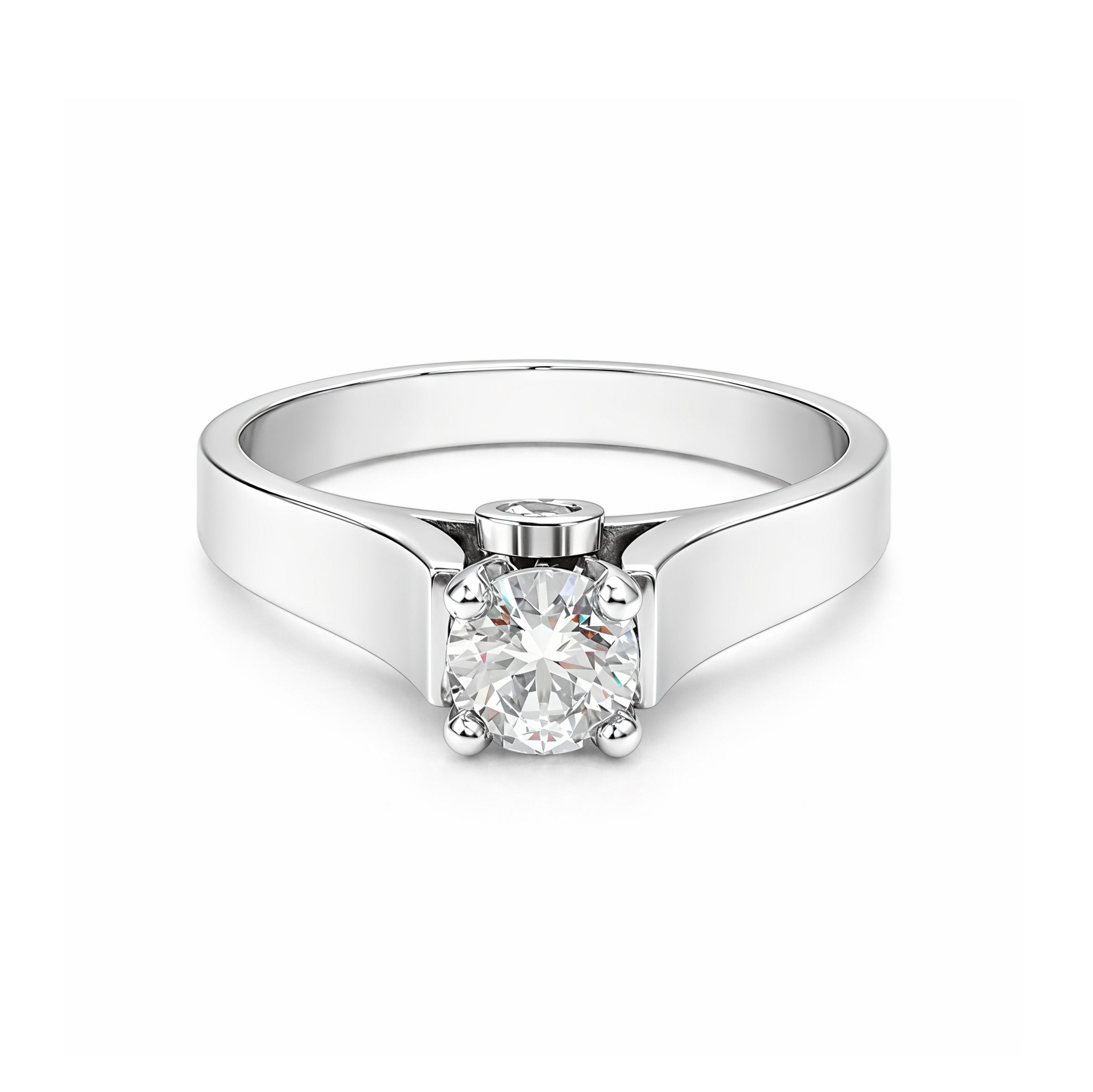 Anillo De Compromiso Y10-  Plata 950