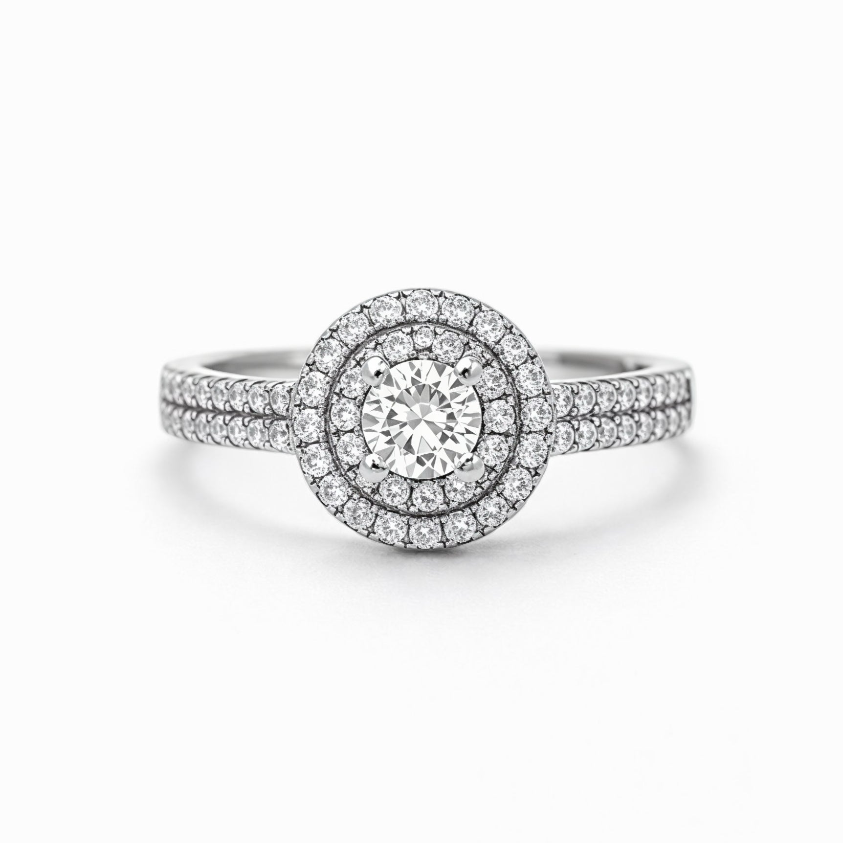 Anillo De Compromiso Y14 -  Plata 950