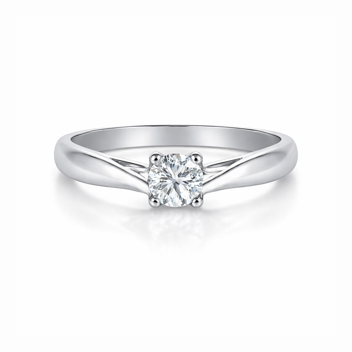 Anillo De Compromiso Y17 -  Plata 950