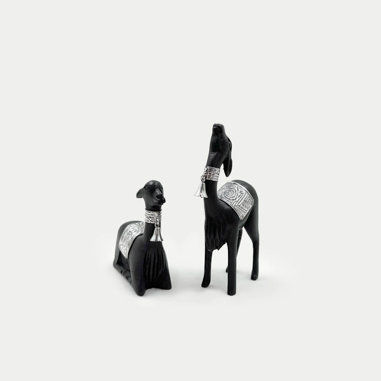 Vicuñas Baby - Madera y Plata 950