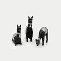 Alpacas Baby - Madera y Plata 950