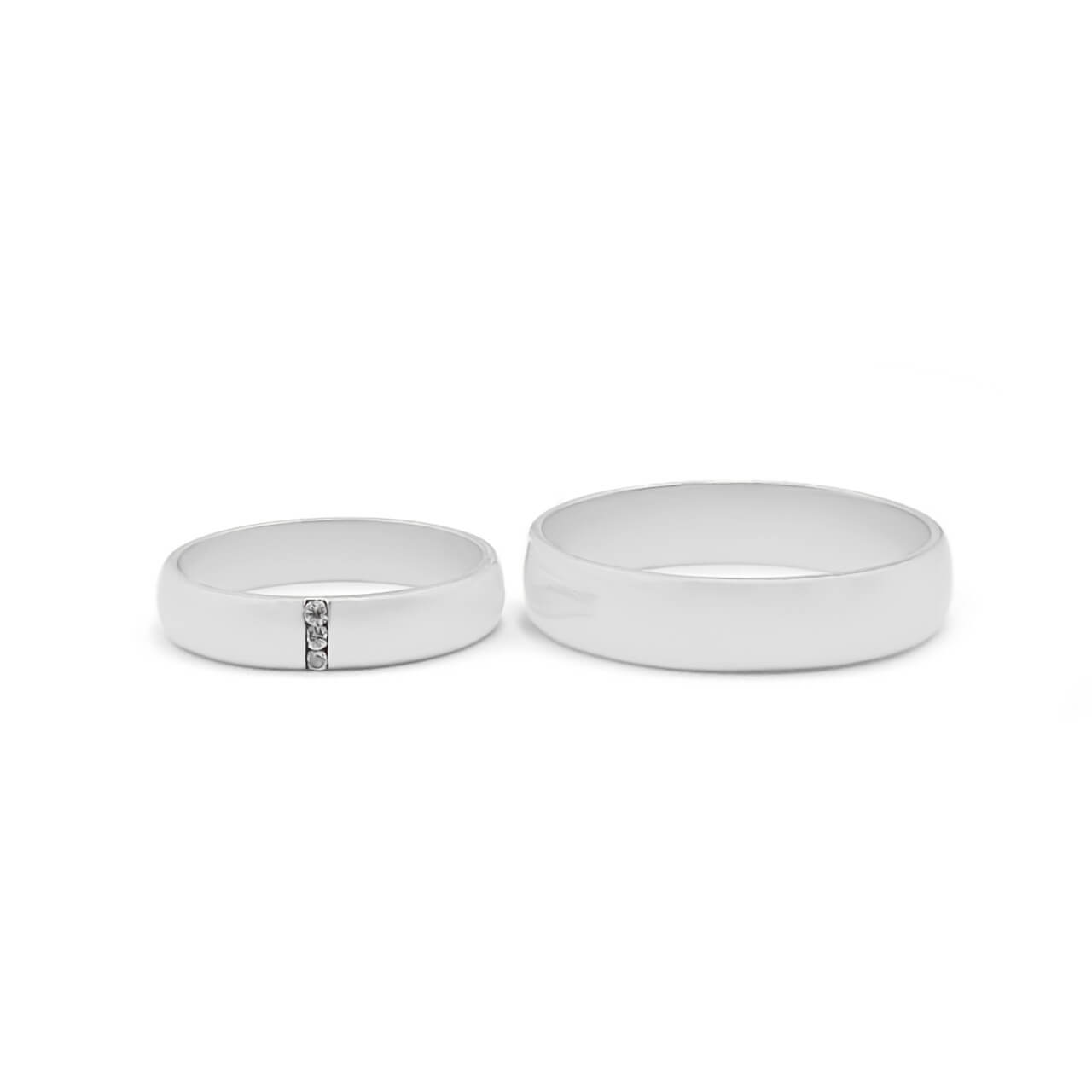 Aros de promesa Paris - Plata 950
