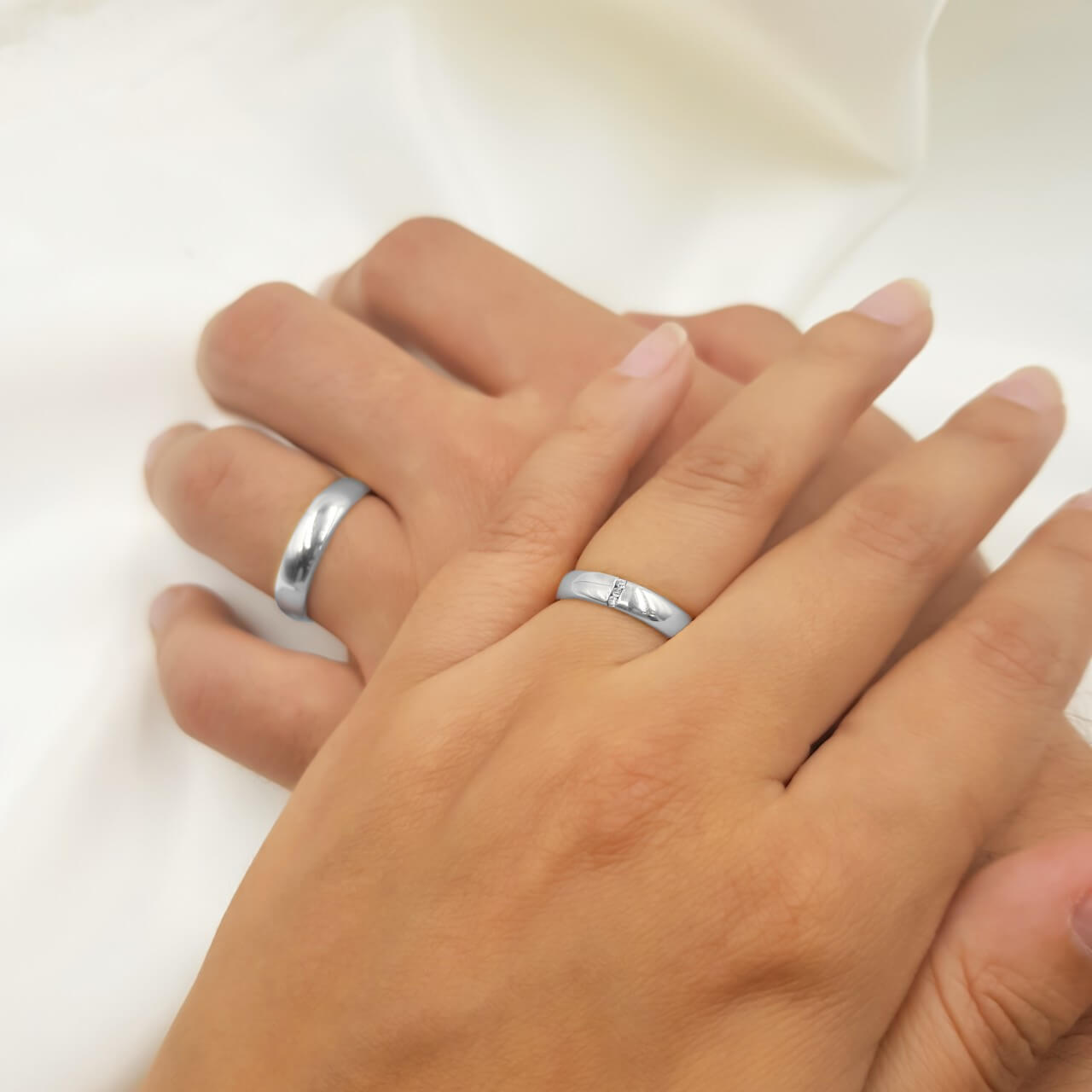 Aros de promesa Paris - Plata 950