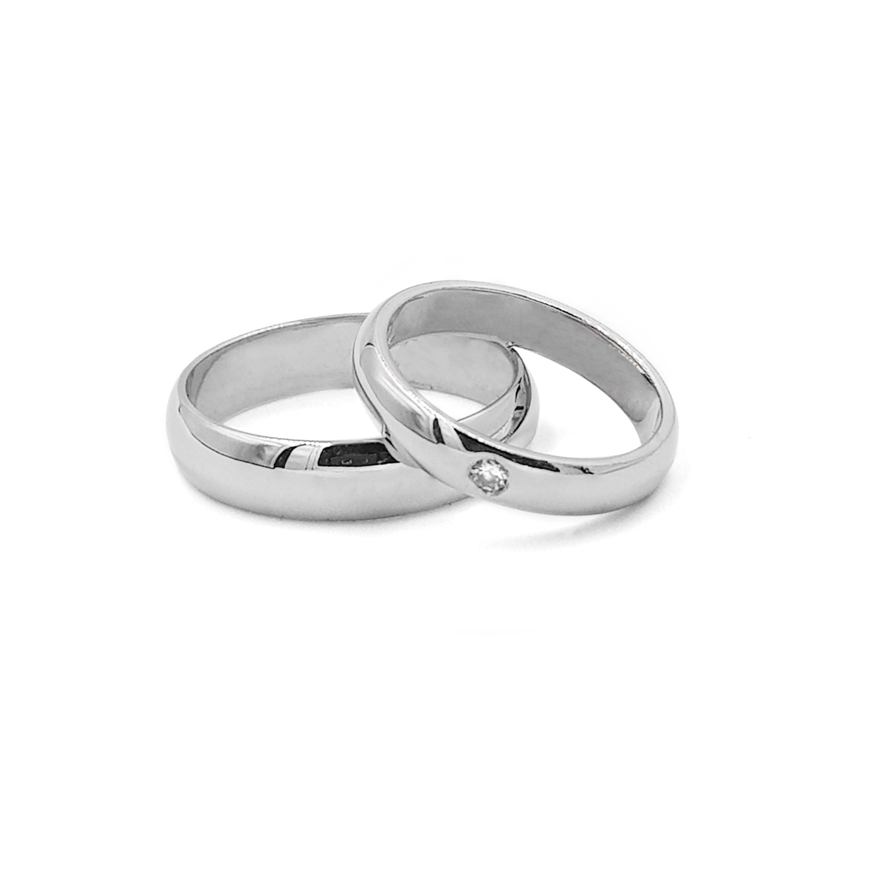 Aros de Promesa Nueva York - Plata 950