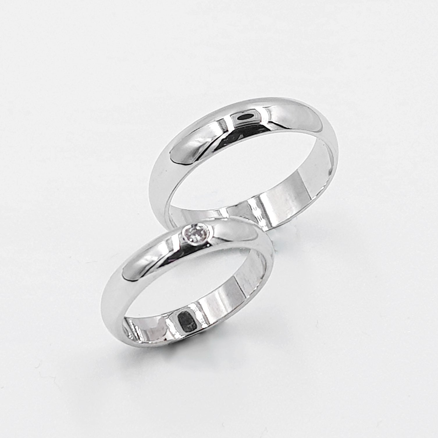 Aros de Promesa Nueva York - Plata 950