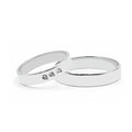 Aros de promesa Marcella - Plata 950