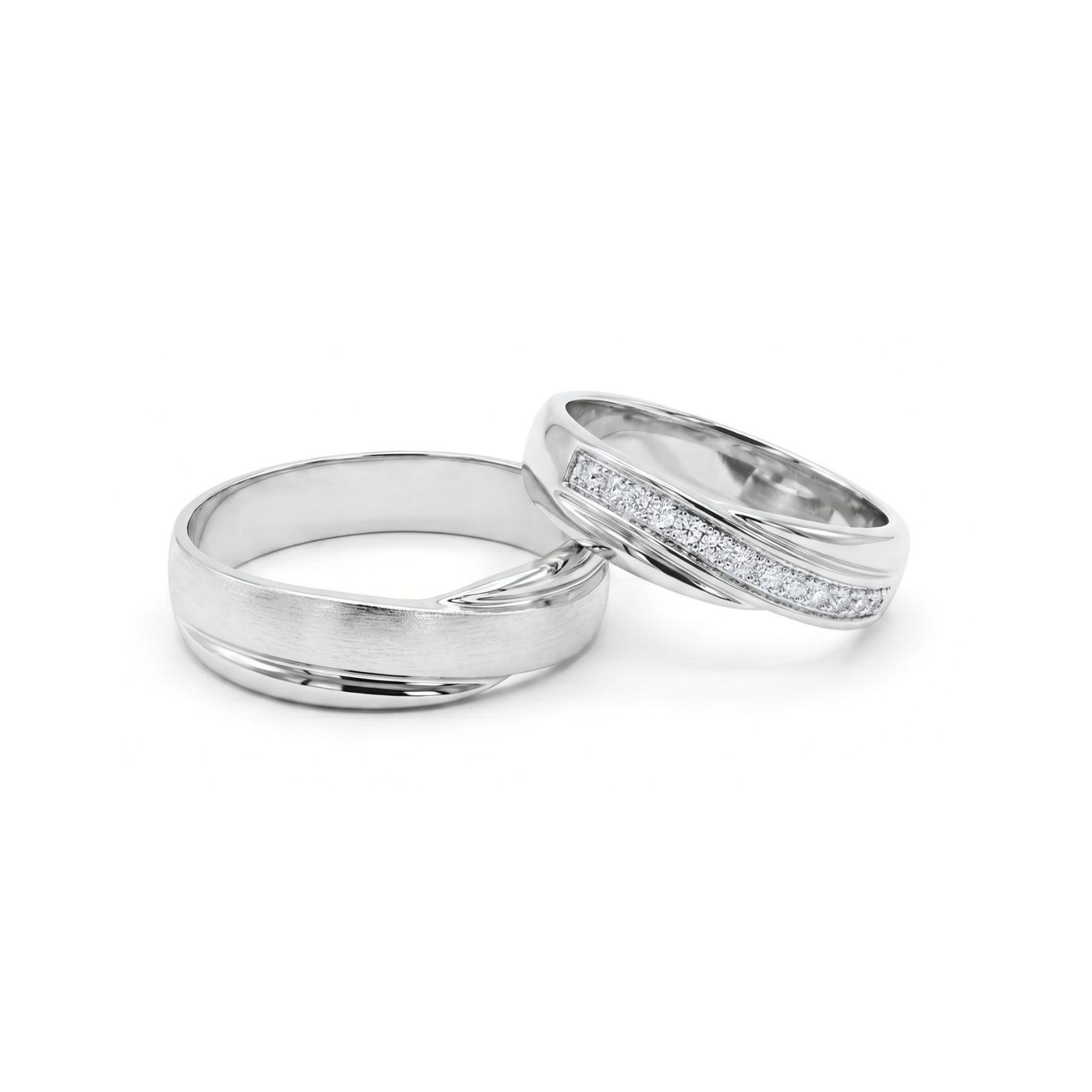 Aros de Promesa Santorini - Plata 950