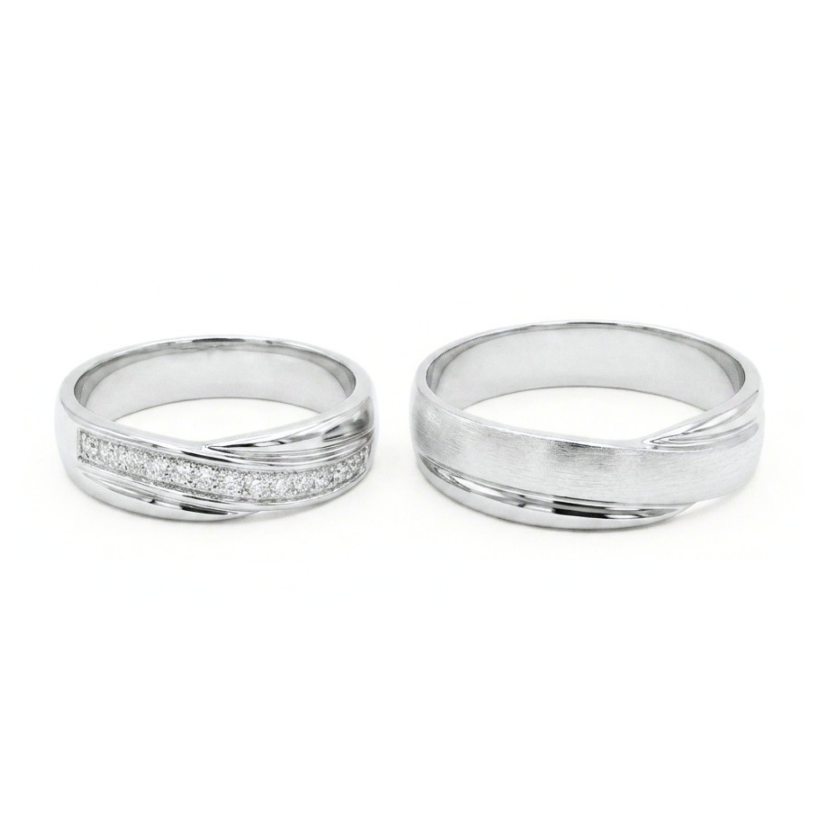Aros de Promesa Santorini - Plata 950