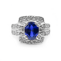 Anillo Caballero-Plata 950