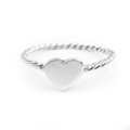 Anillo Tiny Corazón-Plata 950/925