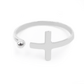 Anillo Tiny Cruz II - Plata 950