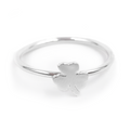 Anillo Tiny Trébol-Plata 950