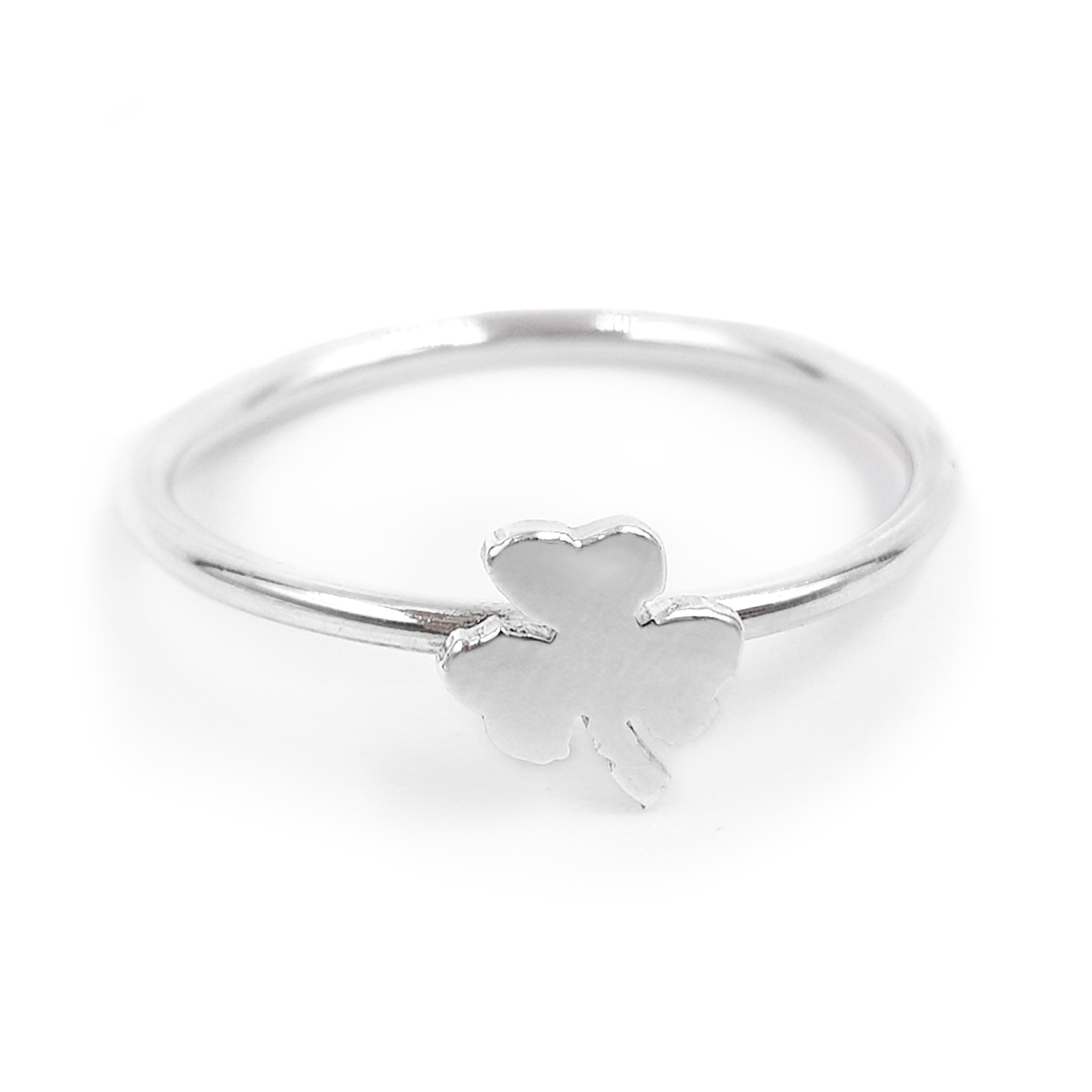 Anillo Tiny Trébol-Plata 950