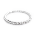 Anillo Tiny Entorchado -Plata 950/925