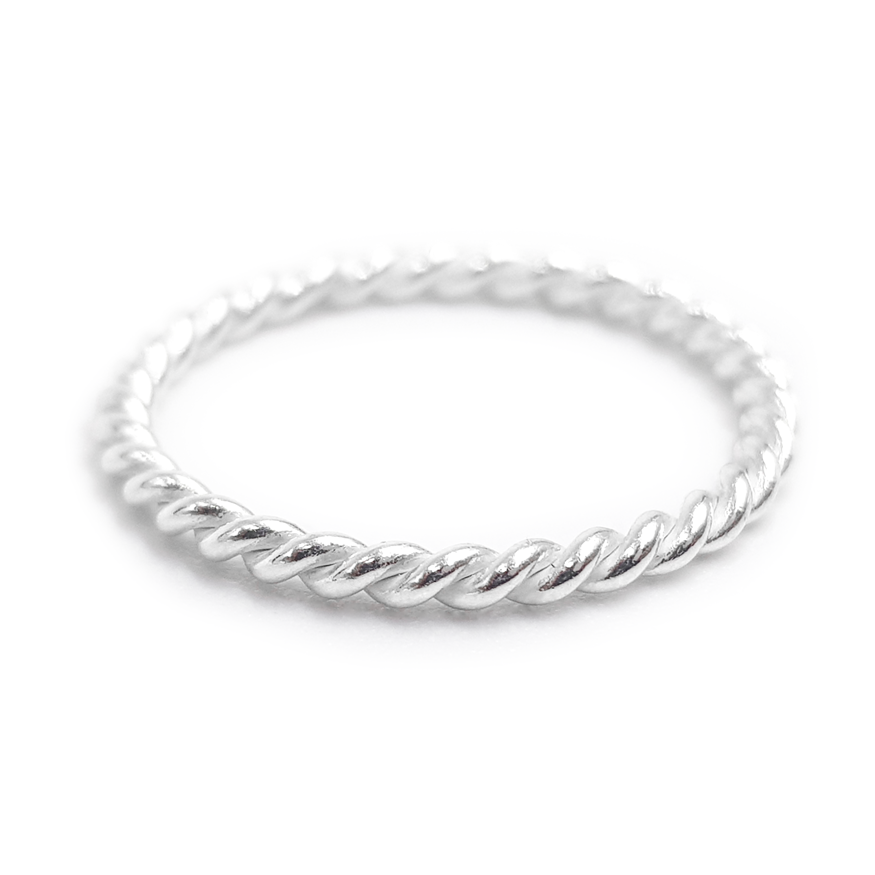 Anillo Tiny Entorchado -Plata 950/925