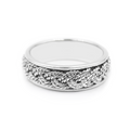 Anillo Entorchado Trenzado-Plata 950