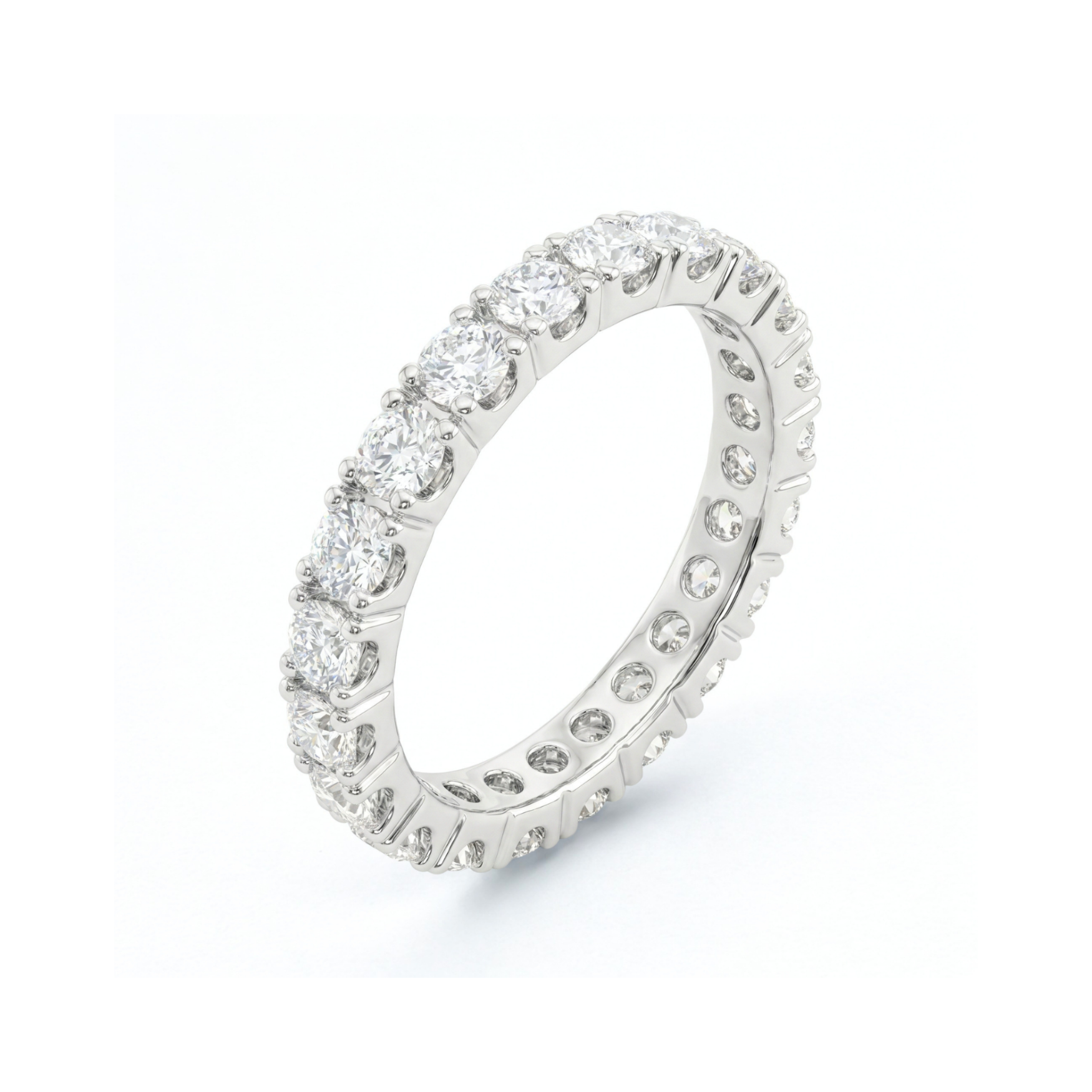 Anillo Riviere Completo Dreamy - Plata 950