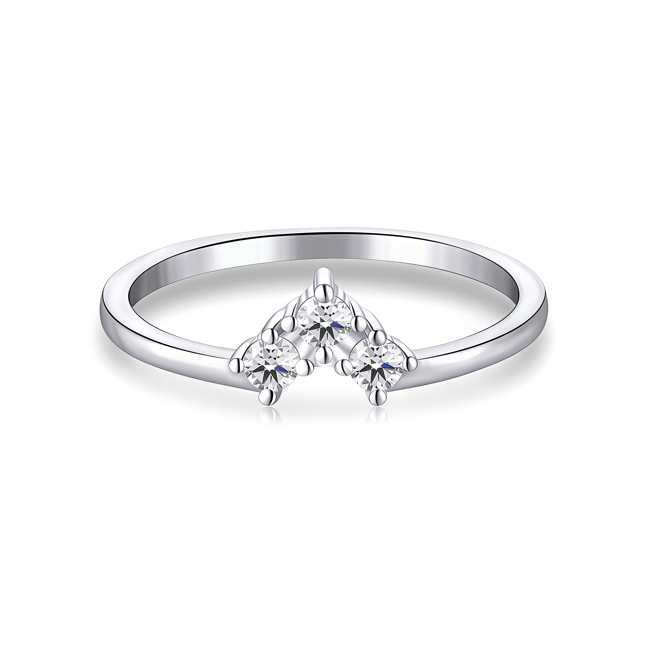 Anillo Amor Brillante - Plata 925