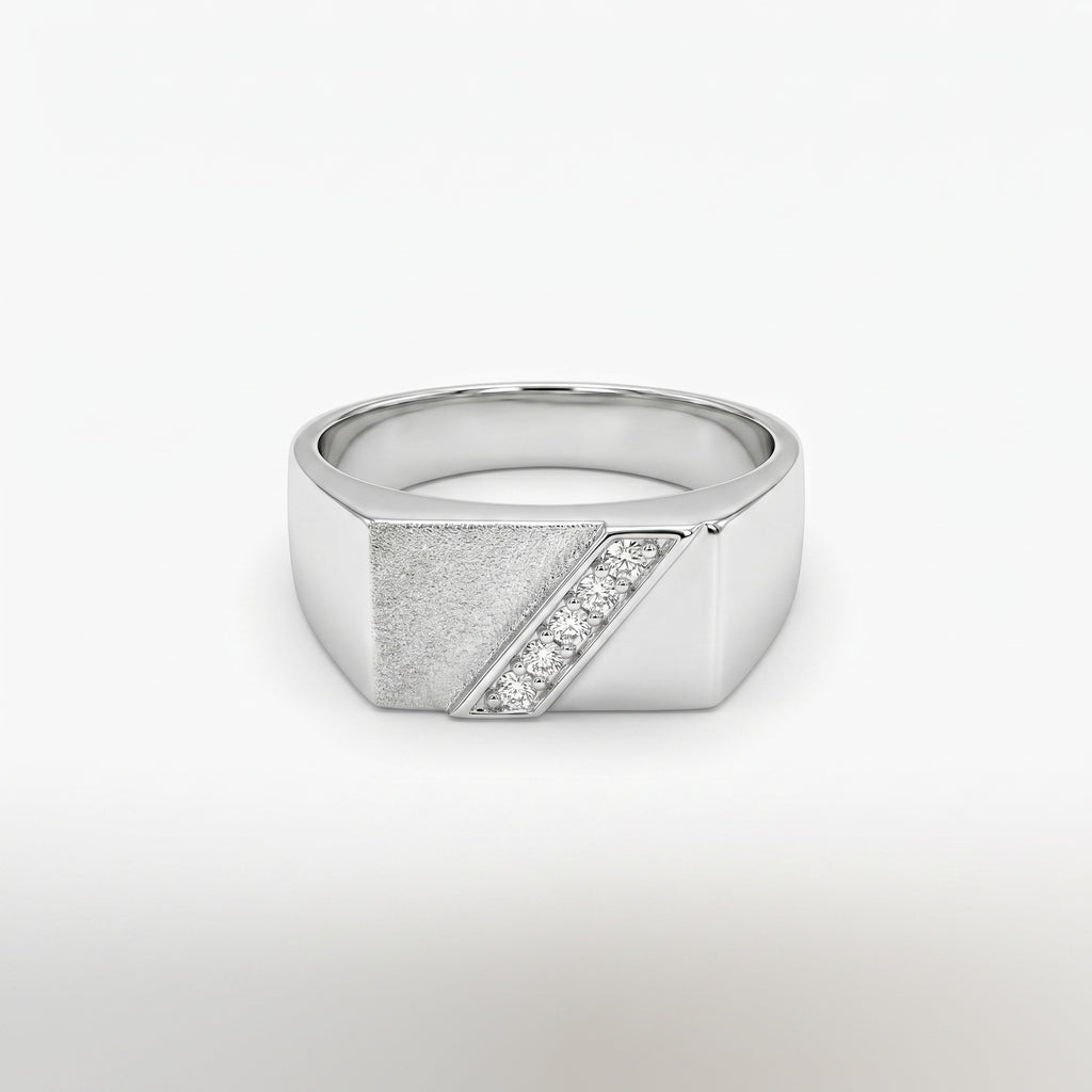 Anillo Chevalier Dintel - Plata 950