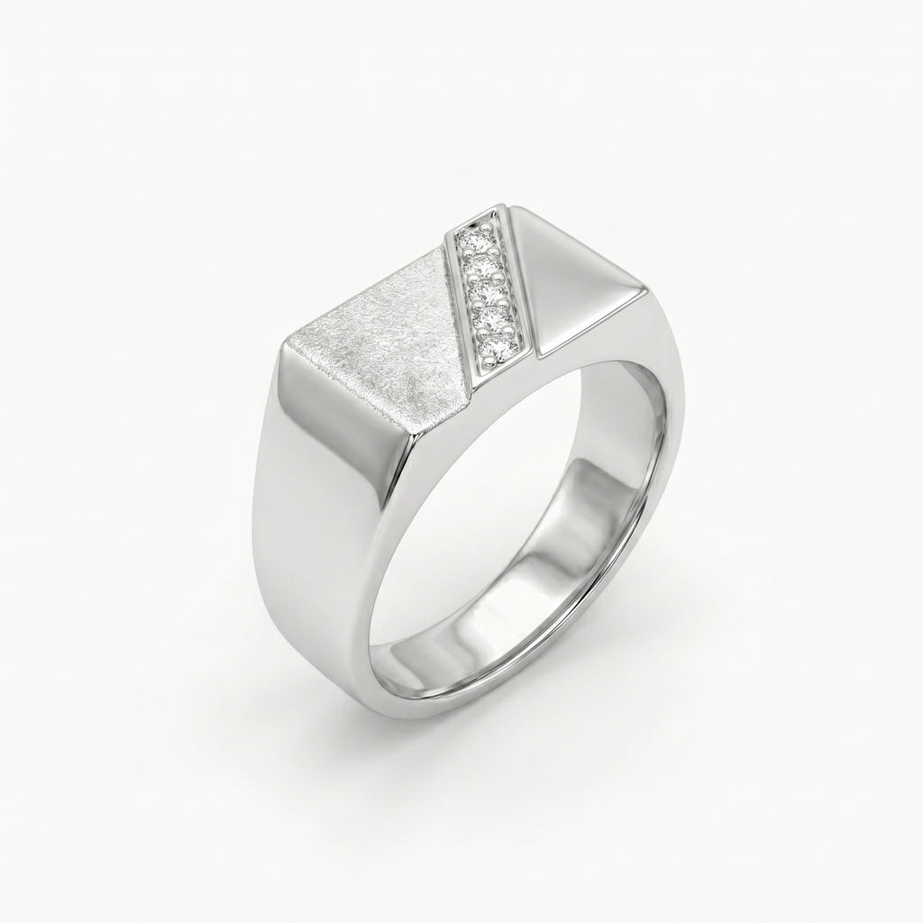 Anillo Chevalier Dintel - Plata 950