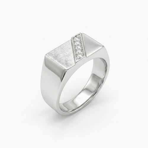 Anillo Chevalier Dintel - Plata 950