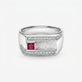 Anillo Chevalier Scarlet - Plata 950