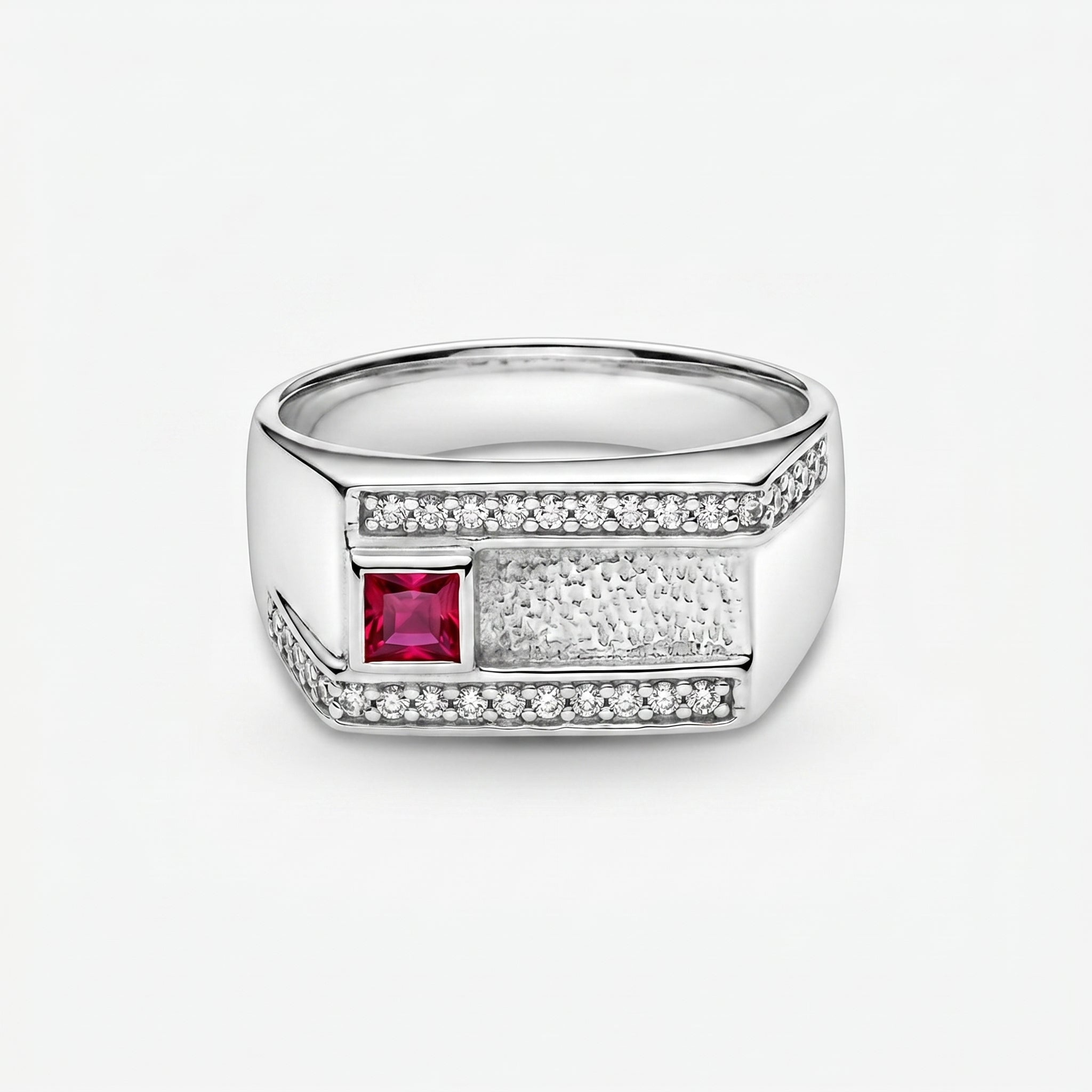Anillo Chevalier Scarlet - Plata 950