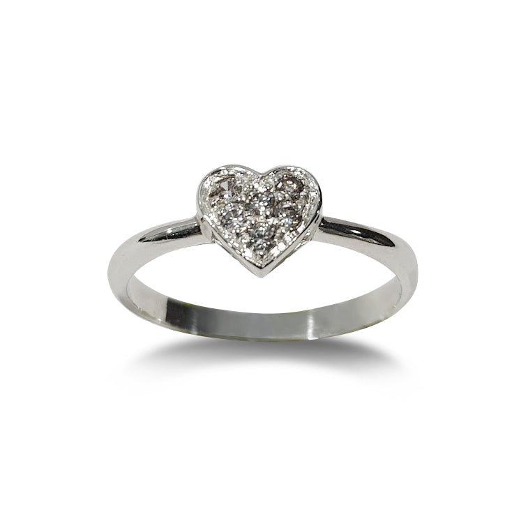 Anillo Corazón  Plata 950
