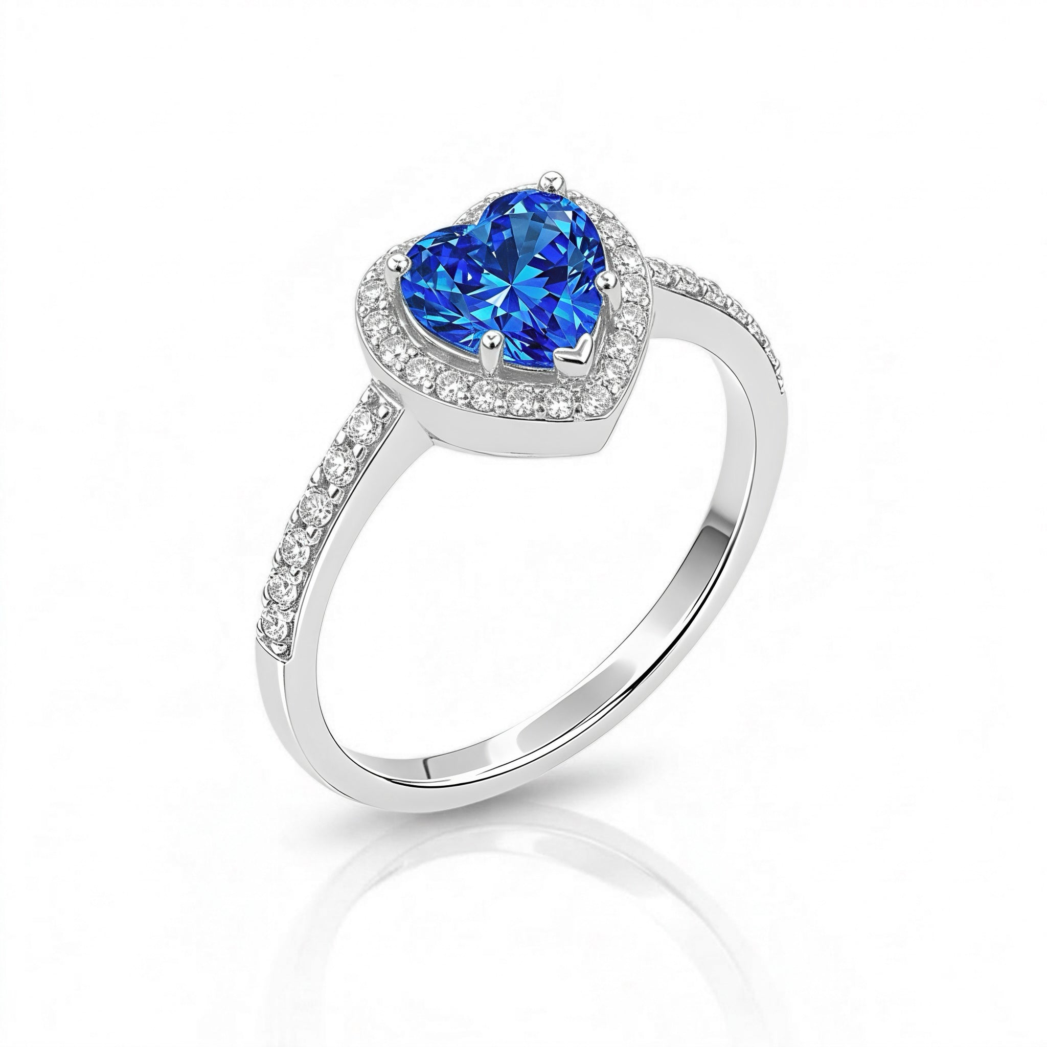 Anillo Blue Romance - Plata 925/950