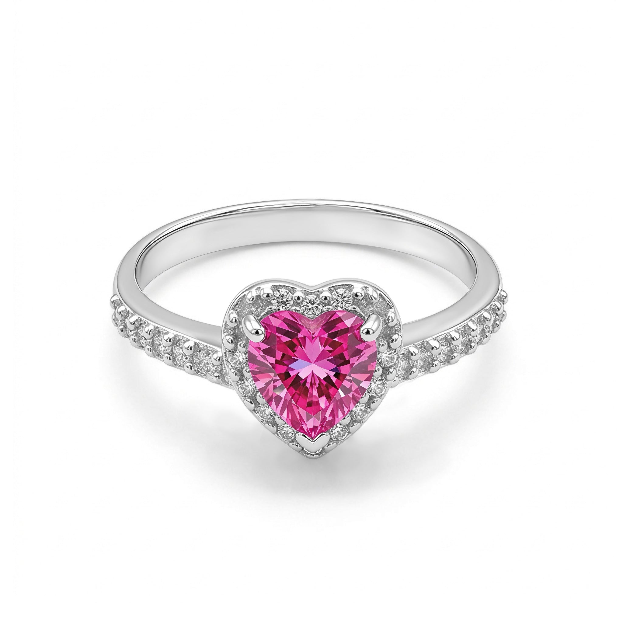 Anillo Amour Rosé  Plata 925/950