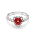 Anillo Scarlet Love - Plata 925/950