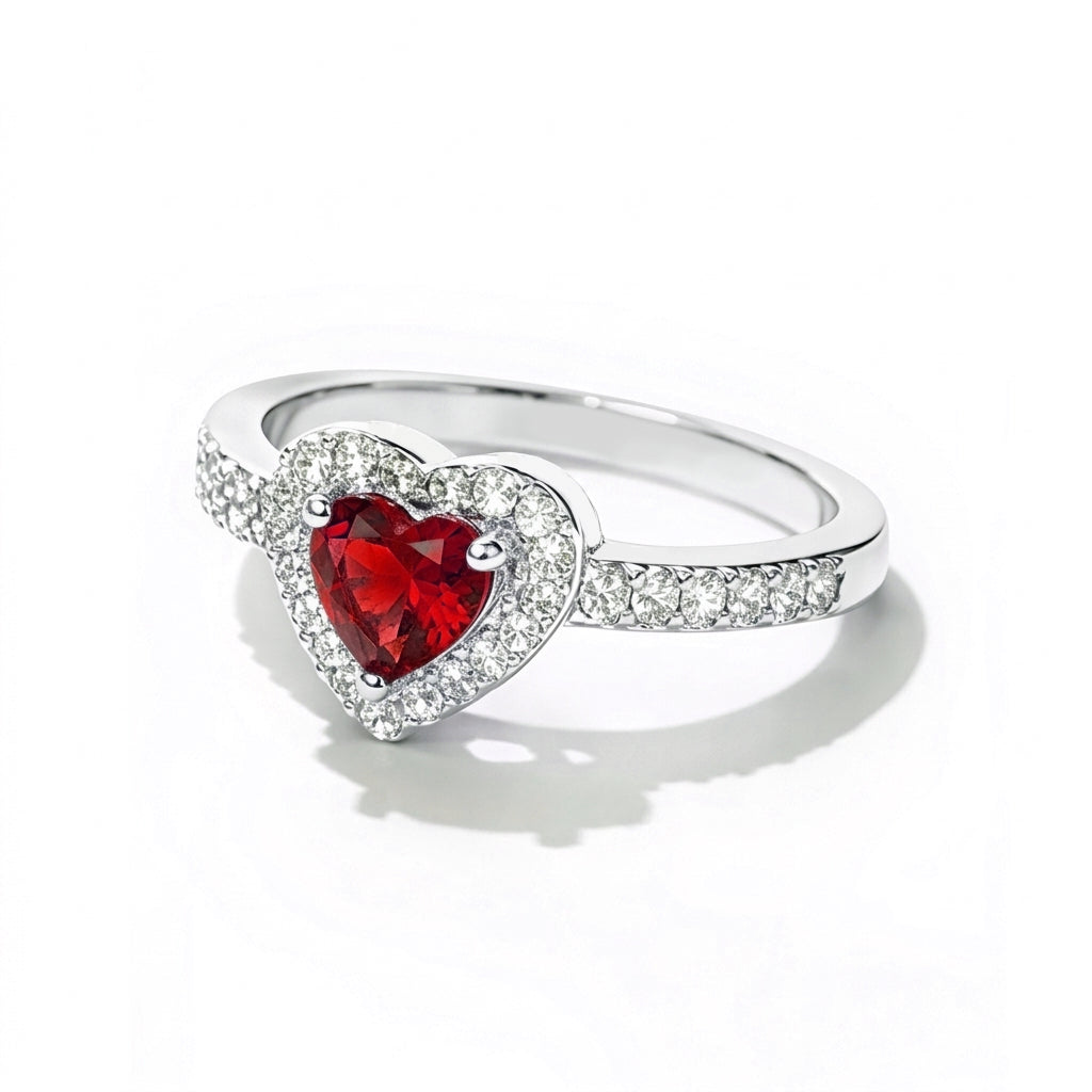 Anillo Scarlet Love - Plata 925/950