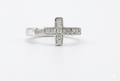Anillo Cruz - Plata 950
