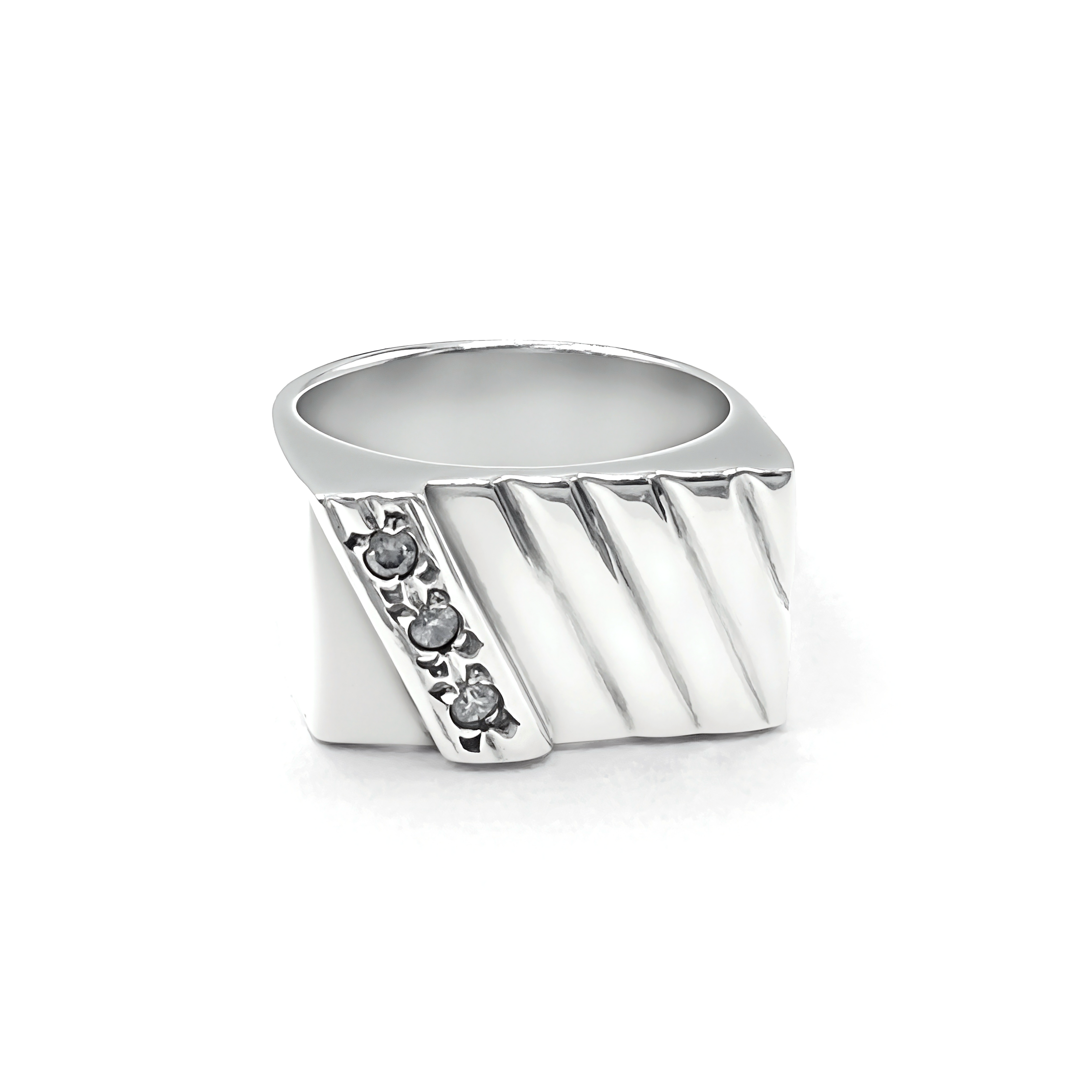 Anillo Escala - Plata 950