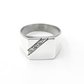 Anillo Vector -  Plata 950