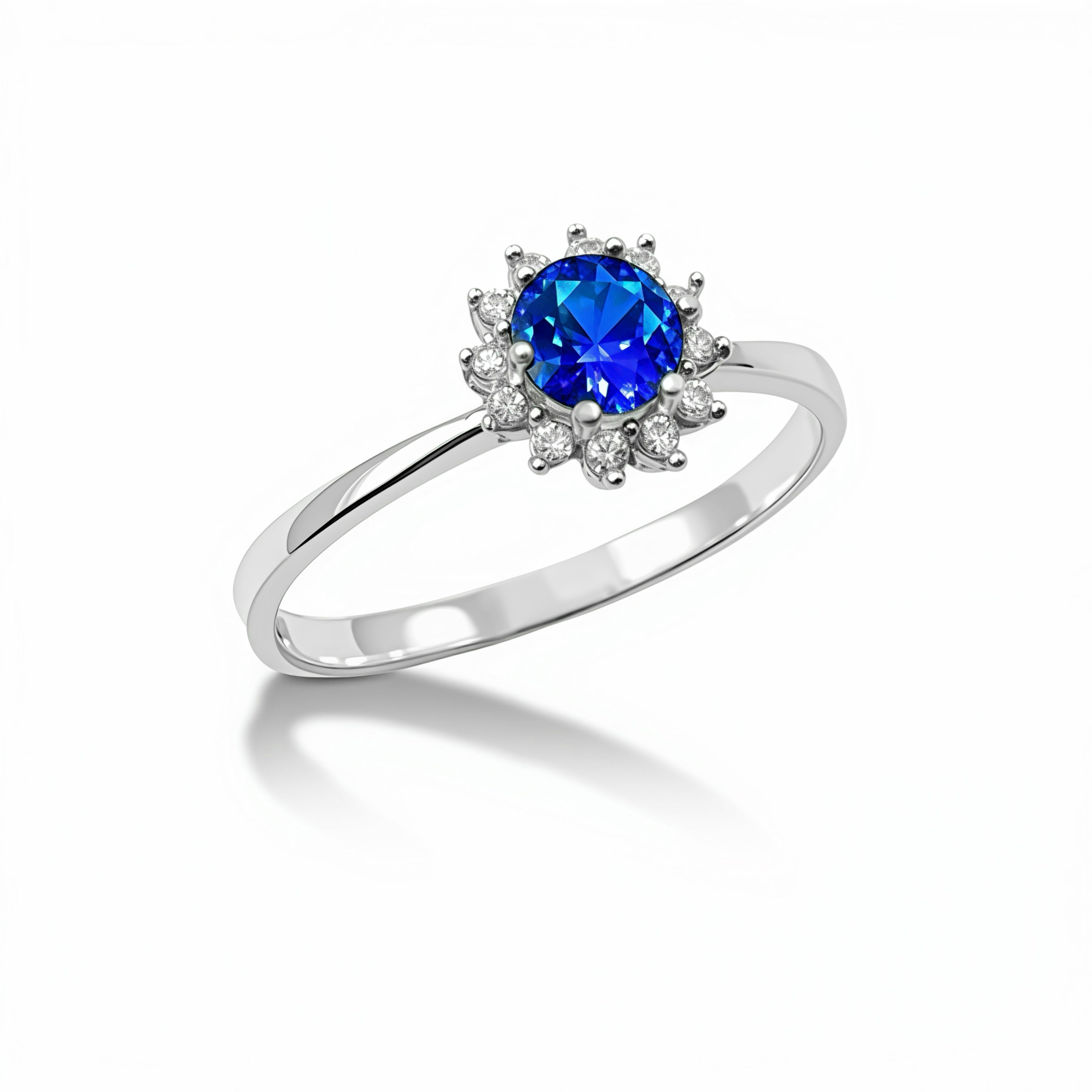 Anillo Saphir - Plata 950