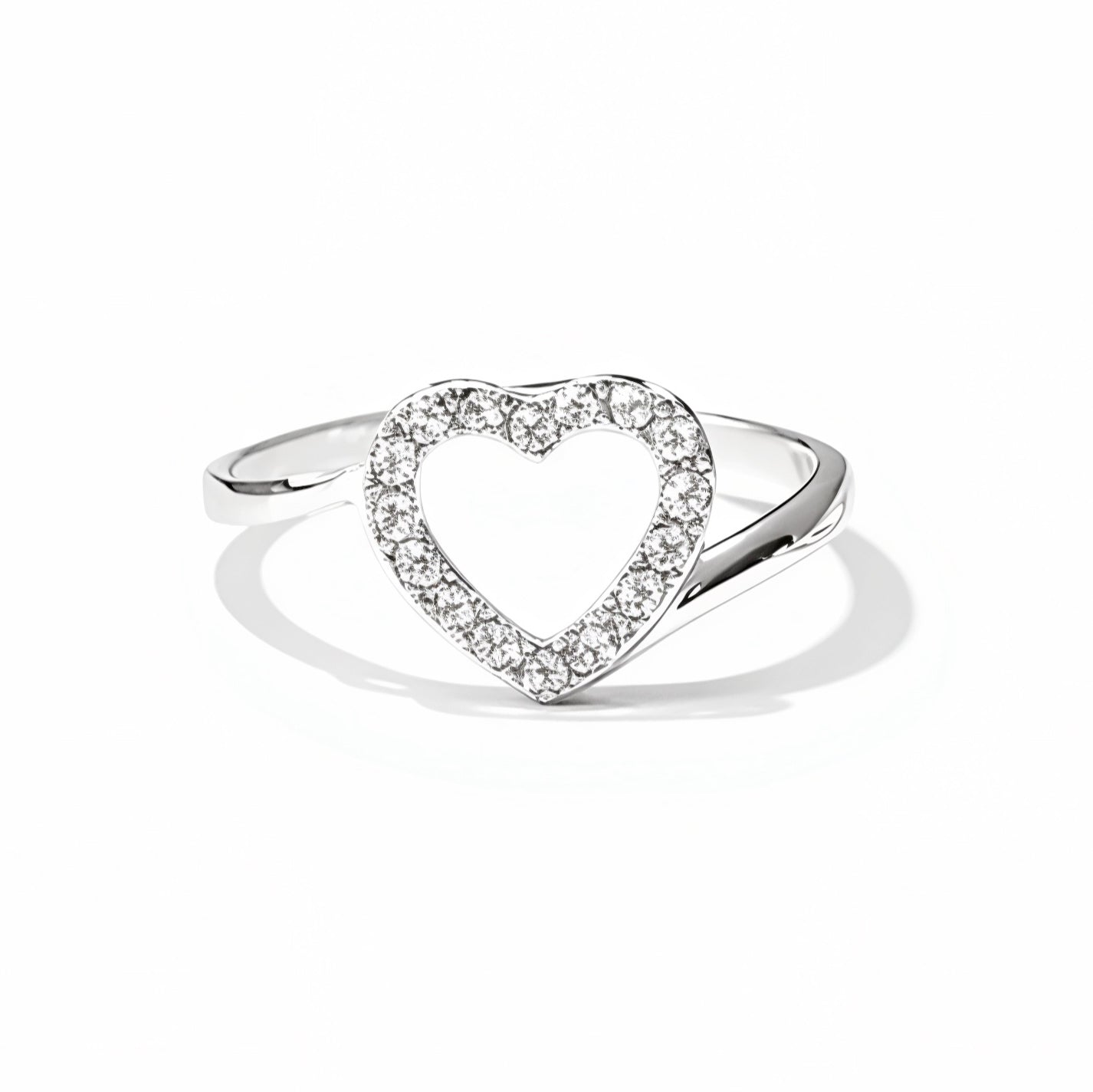 Anillo Cristal Love - Plata 950