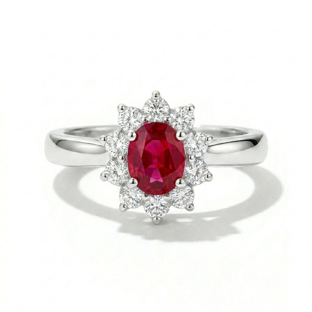 Anillo Nenúfar - Plata 925/950