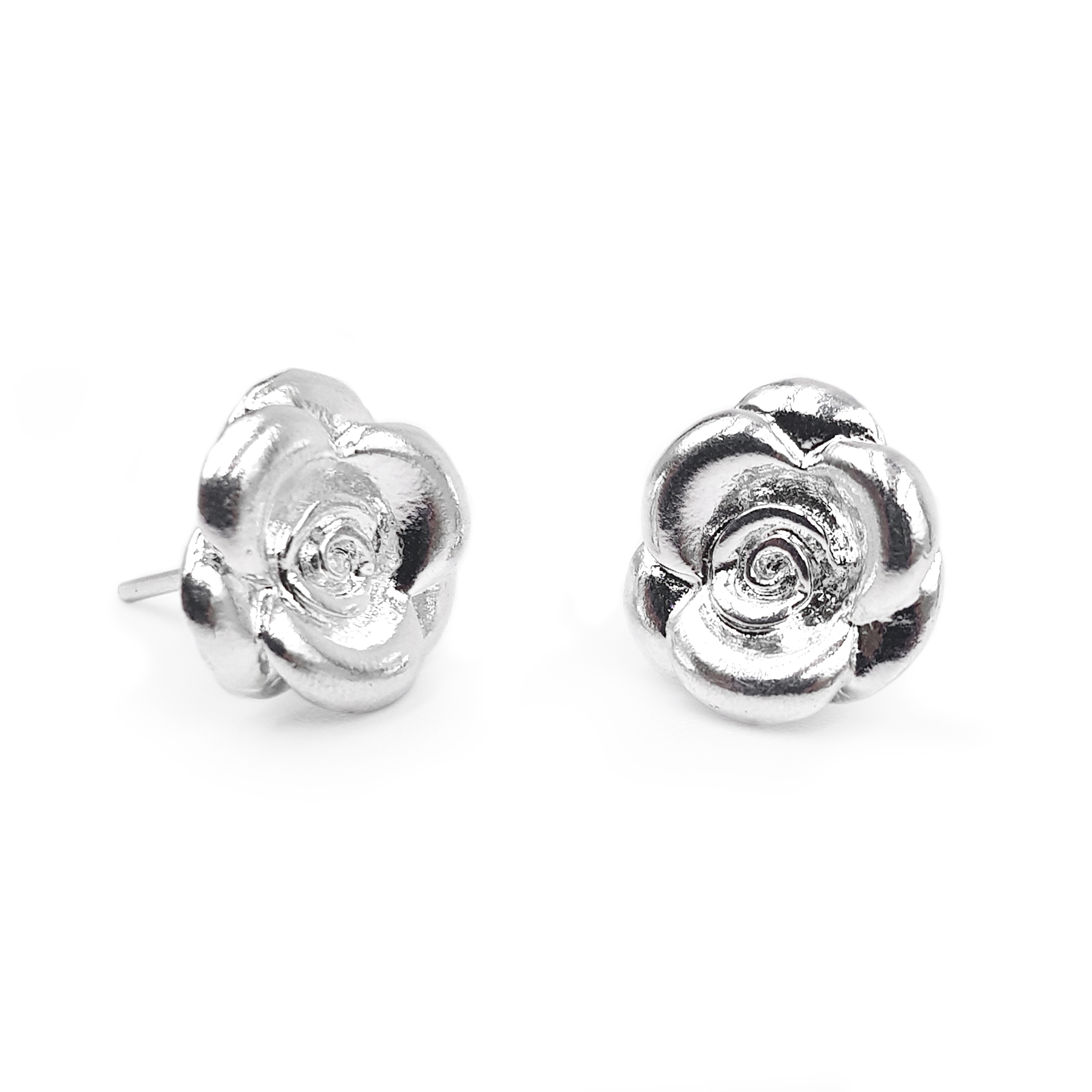 Aretes Rosas-Plata 950/925