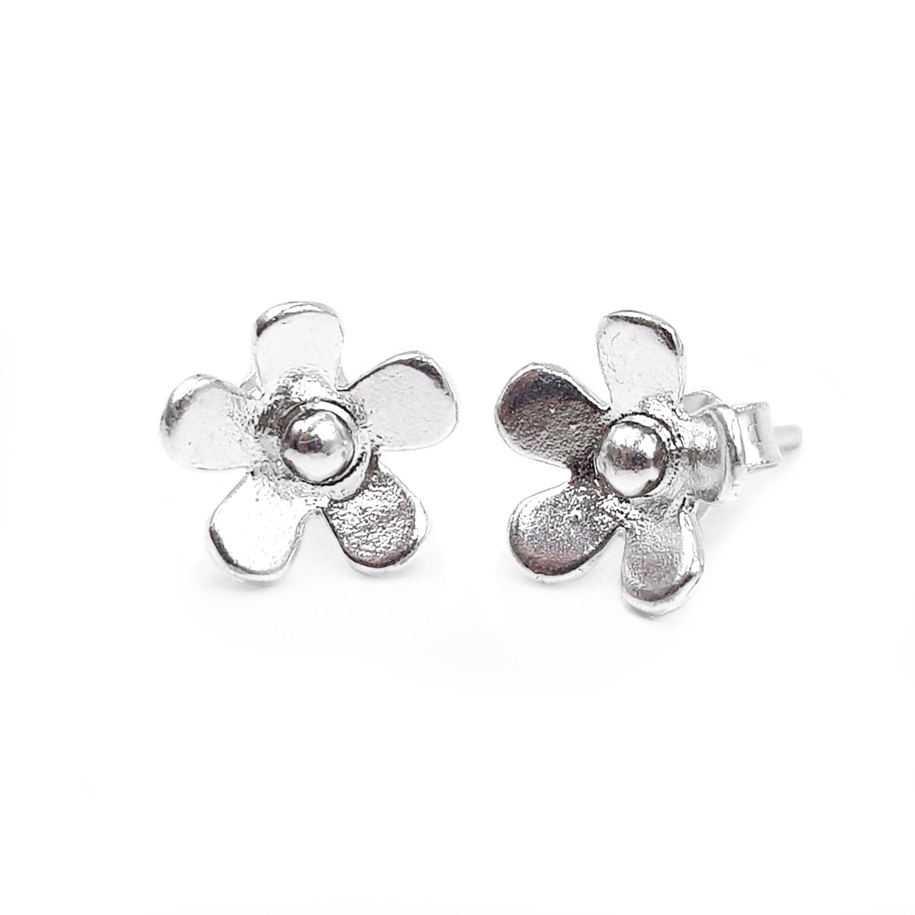 Aretes de flor-Plata 950/925