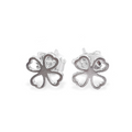 Aretes de Trébol-Plata 950/925