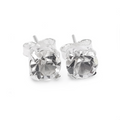 Aretes Cristal-Plata 950/925