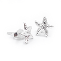 Aretes estrellas de Mar-Plata 950/925