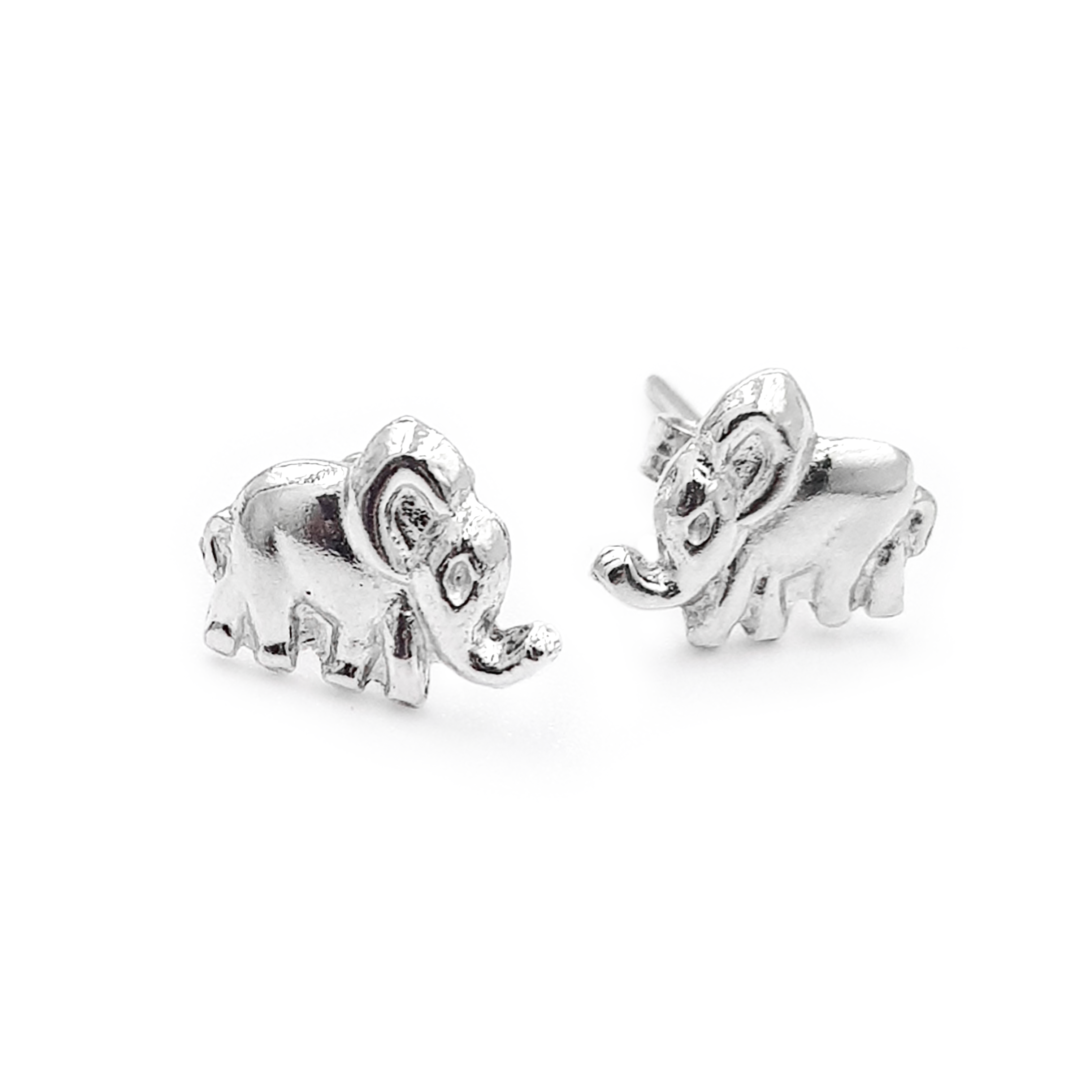 Aretes de Elefantes-Plata 950/925
