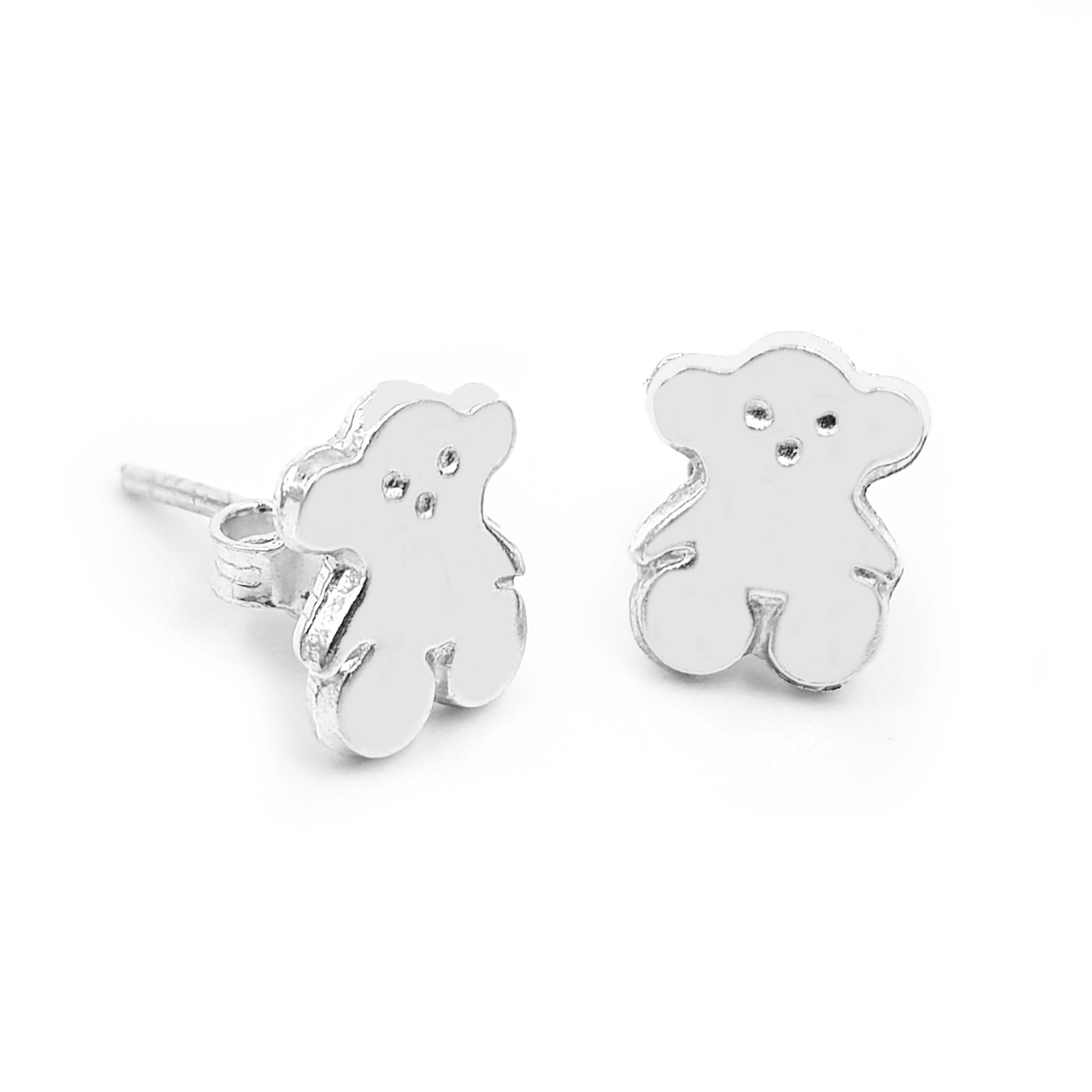 Aretes Ositos-Plata 950/925