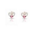 Aretes Promesa Rosa-Plata 950