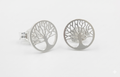 Aretes Árbol de la vida Calados-Plata 925