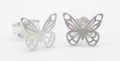 Aretes Mariposa - Plata 925