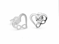 Aretes Amor Infinito - Plata 925
