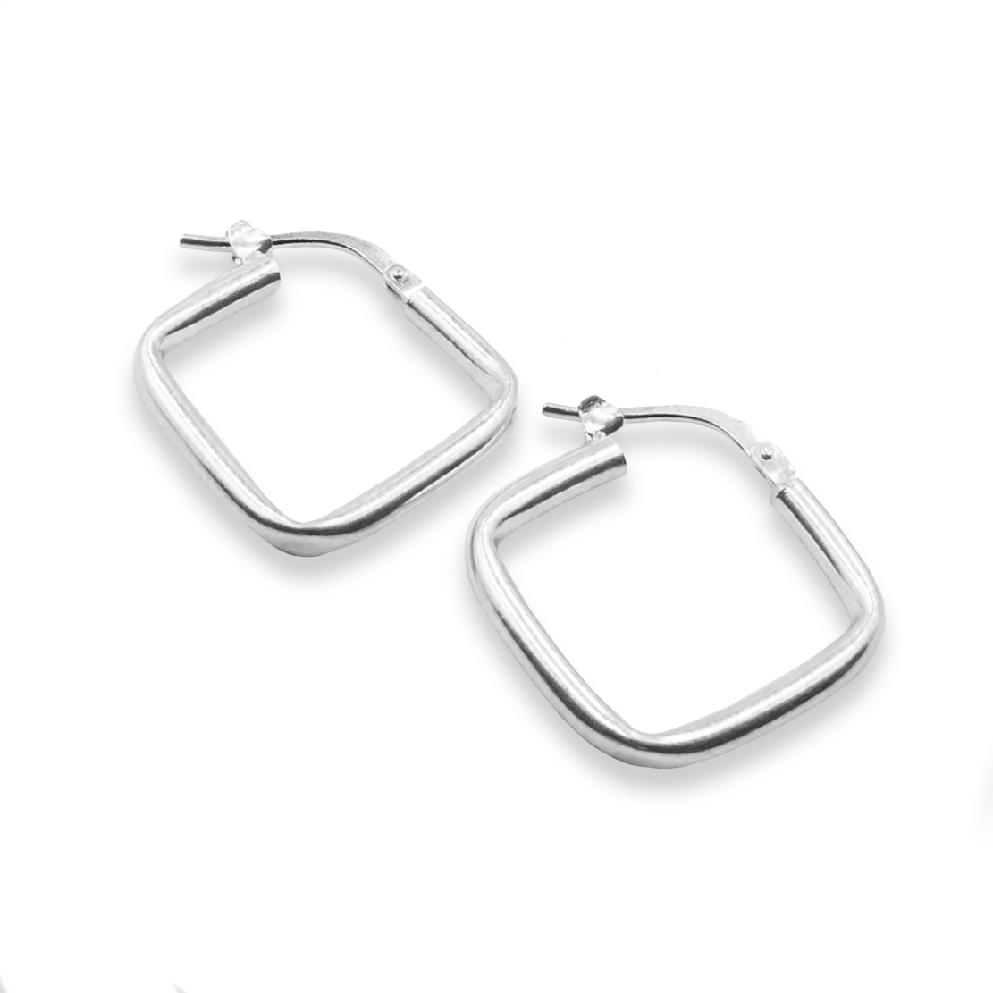 Argollas Cuadriculadas - Plata 950/925